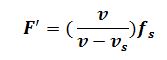 doppler effect formula for source moves toward observer 