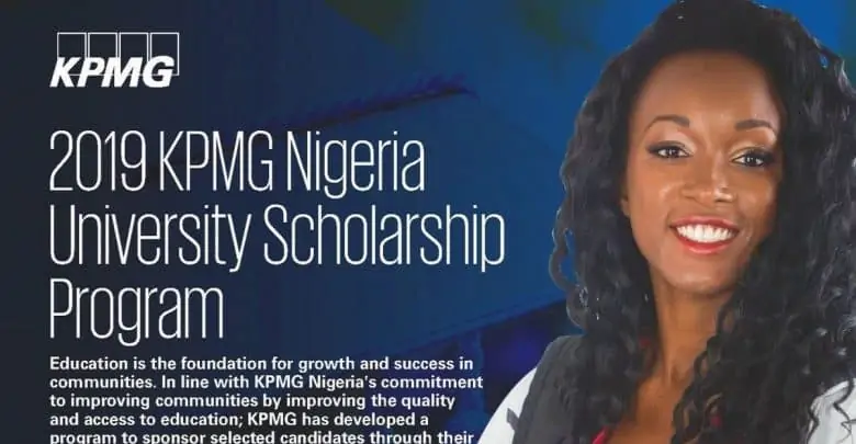 KPMG Nigeria University Scholarship Program 2019