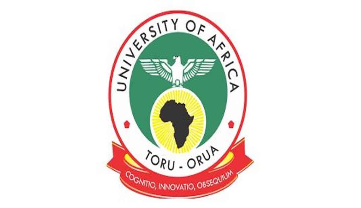 University of Africa Toru-Orua Courses And Admission Requirements