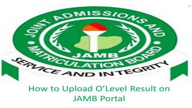 upload o level result on jamb portal