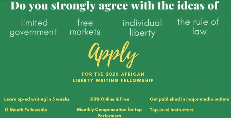 african liberty writing fellowship