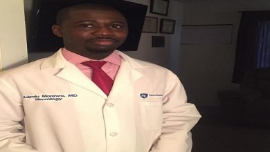 Dr Adeolu Morawo successful doctor