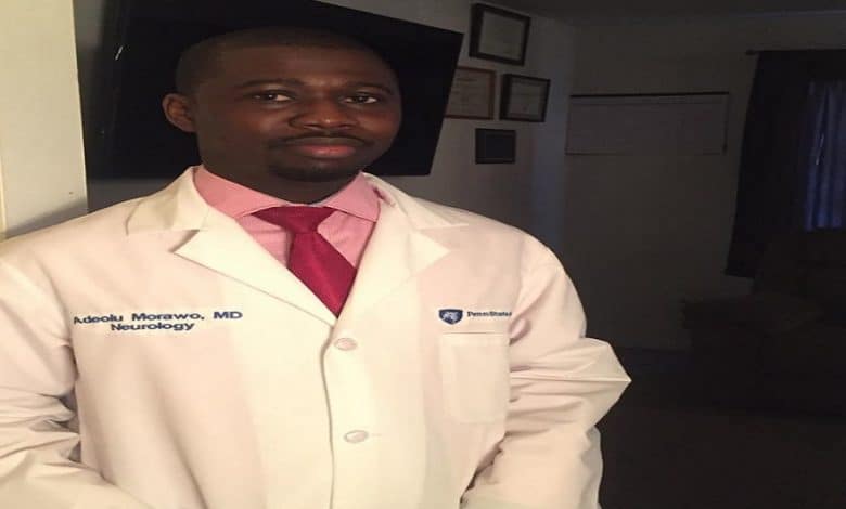Dr Adeolu Morawo successful doctor