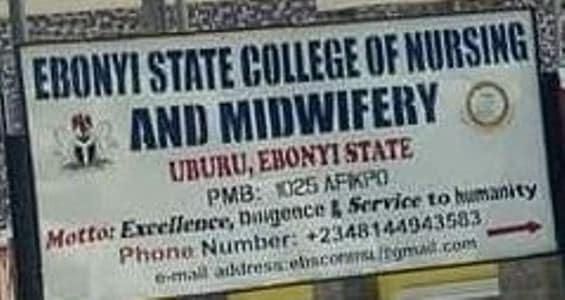ebonyi state college of nursing logo