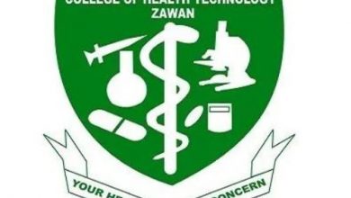 college of health technology zawan logo