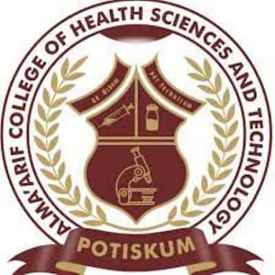 almaarif college of health sciences logo