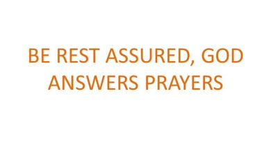God answers prayers