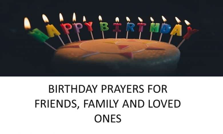 birthday prayers and wishes