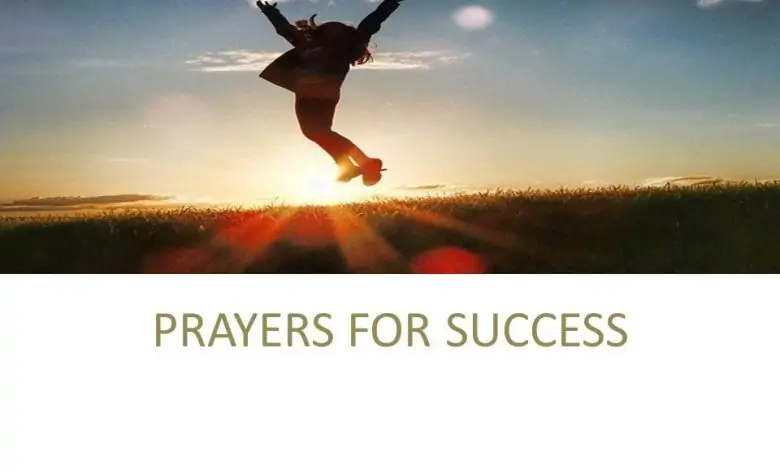 prayers for success