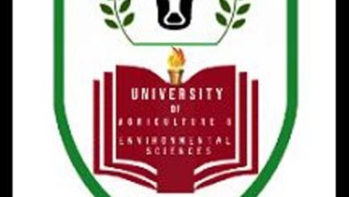 university of agriculture and environmental sciences logo