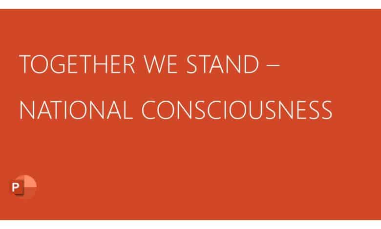 national consciousness