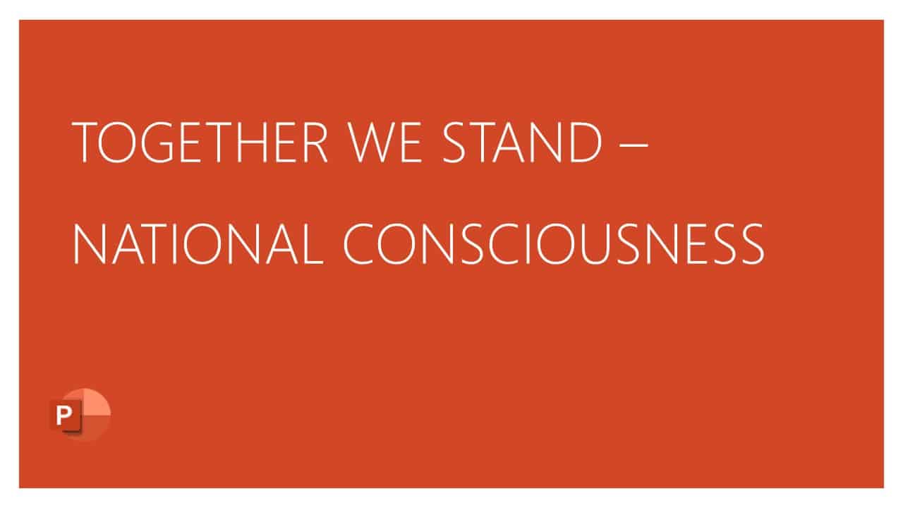 National Consciousness And Ways Of Promoting It in Civic Education