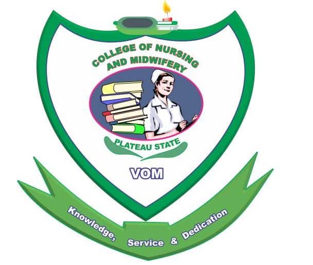 Plateau State College of Nursing and Midwifery Form 2024/2025