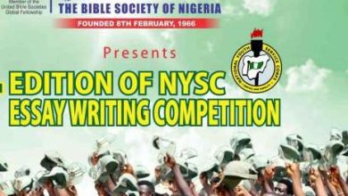 bible society of nigeria nysc essay competition