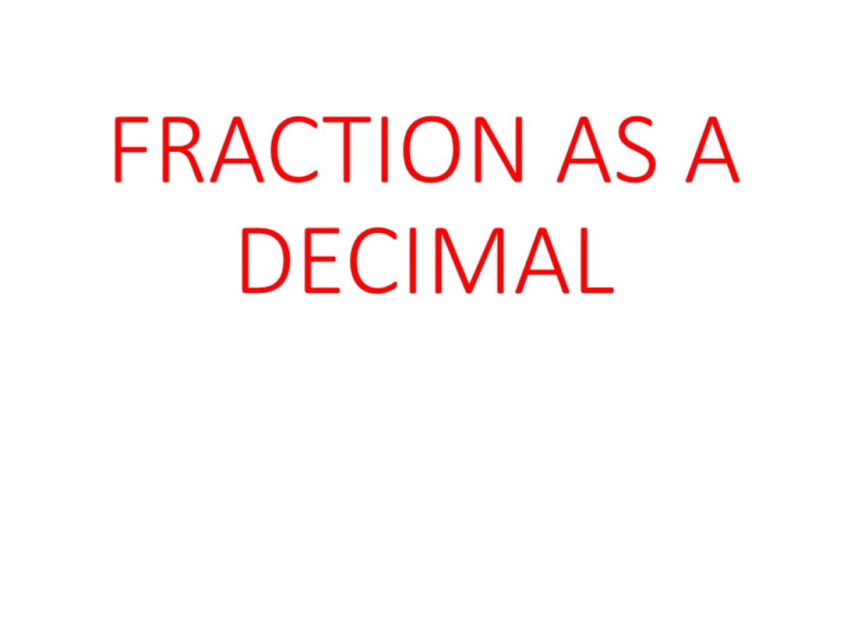 What is 3/8 as a Decimal ? [Solved]