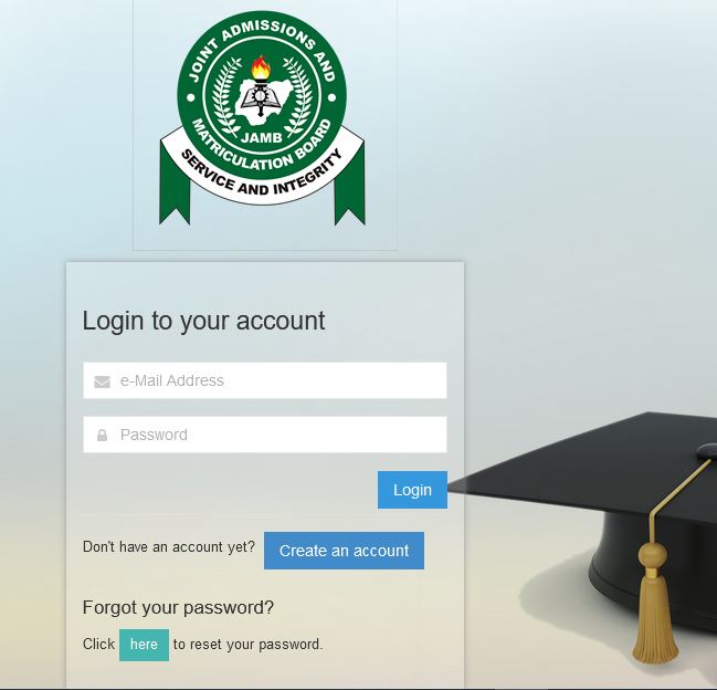 How To Login To JAMB Portal For CAPS, Result, And Reprinting 2023
