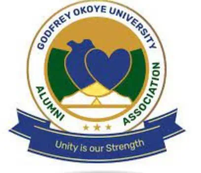 godfrey okoye university logo