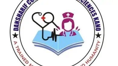 dansharif college of nursing logo