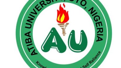 atiba university oyo logo