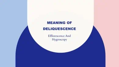 Meaning of deliquescence