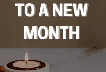 welcome to a new month