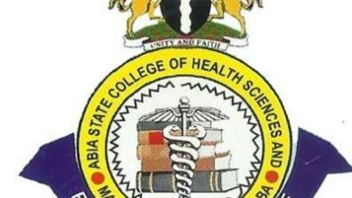 abia state college of health sciences and management logo