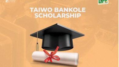 taiwo bankole scholarship