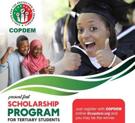 copdem scholarship