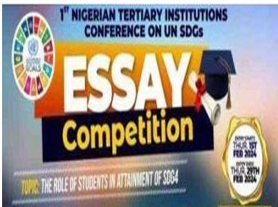 sdg youth essay competition