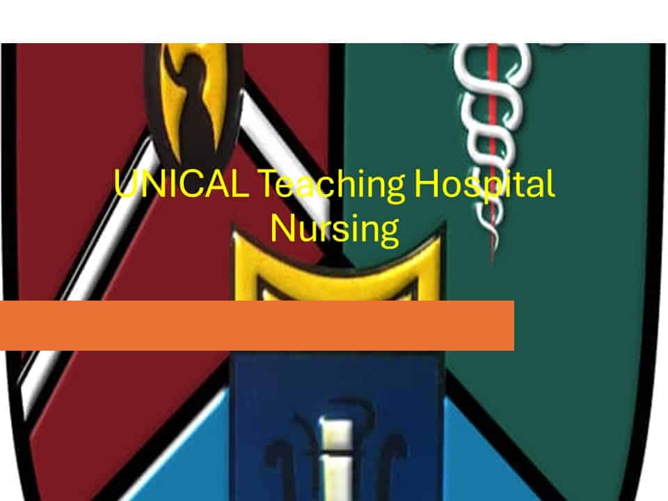 University of Calabar Teaching Hospital School of Nursing Form 2024/2025